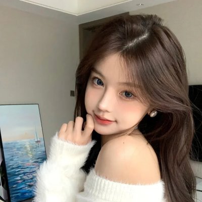 暴风雪中的白鸟